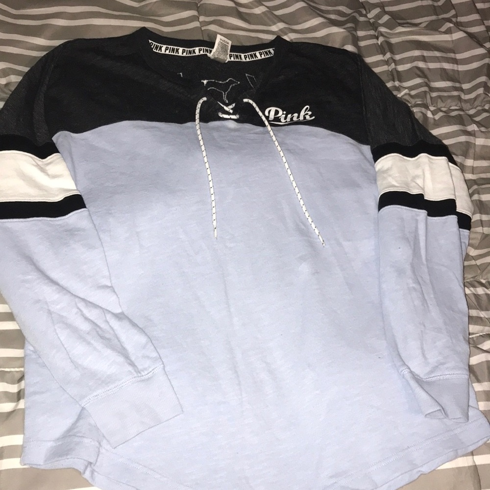 pink oversized long sleeve